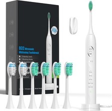 Electric Toothbrush for Adults and Kids High Power Sonic Rechargeable Timer