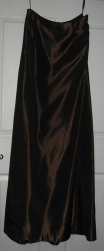 VESTIDO DE MUJER 2 PIEZAS - VESTIDO FORMAL - VERA WANG - COLOR - VINO - TALLA - 6 - Imagen 2 de 4