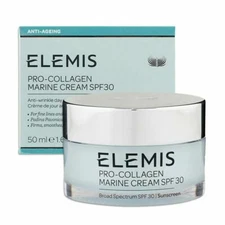 Elemis Pro-Collagen Marine Cream SPF 30 1.6 oz/ 50 ml Expirtn. Date 2027 New Box