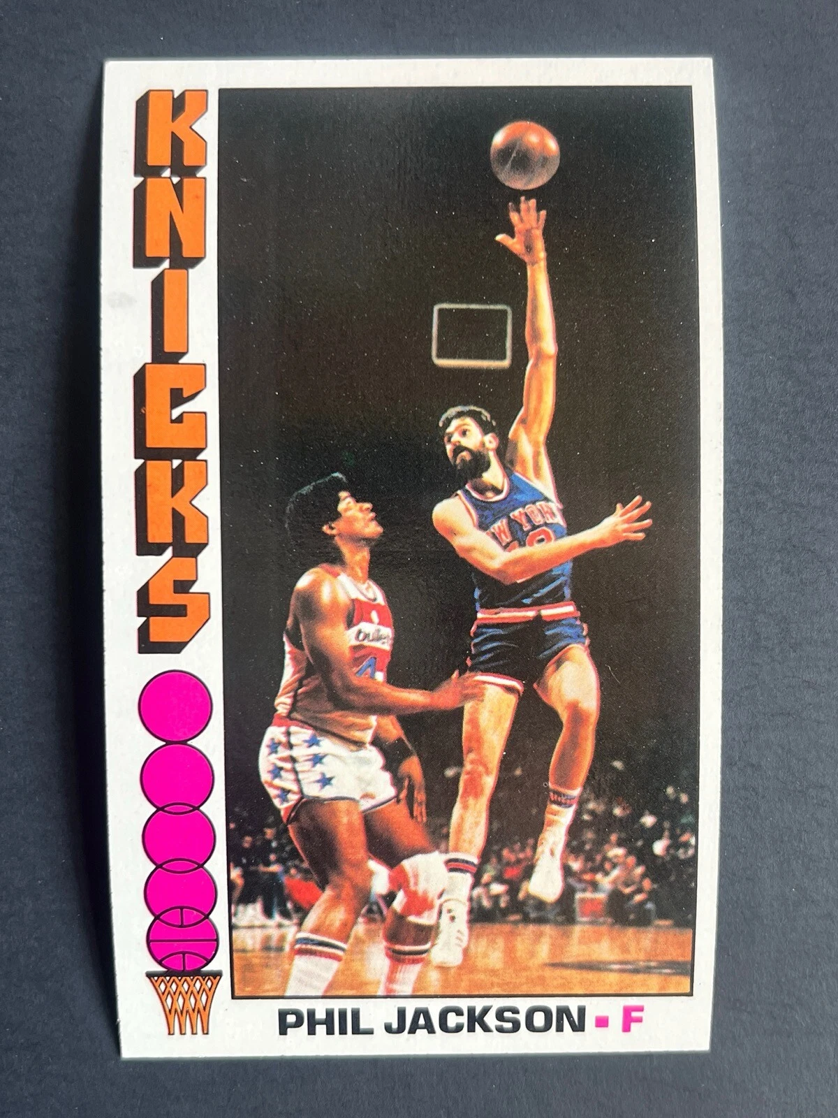 Phil Jackson trading card