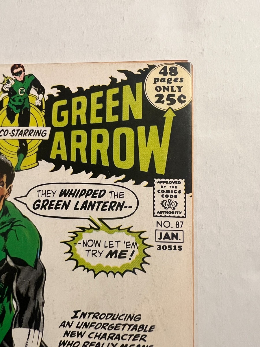 GREEN LANTERN GREEN ARROW 87 1ST APP OF JOHN STEWART NEAL ADAMS