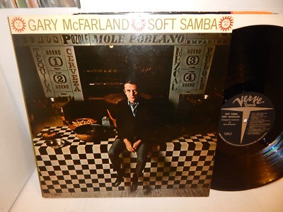 GARY McFARLAND Soft Samba Jobim Burrell Original 1964 Verve V-8603 RVG Clean LP 