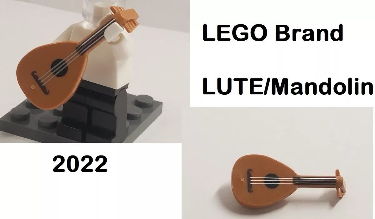 LEGO Lute Mandolin 2022 Guitar with Rounded Bottom Castle