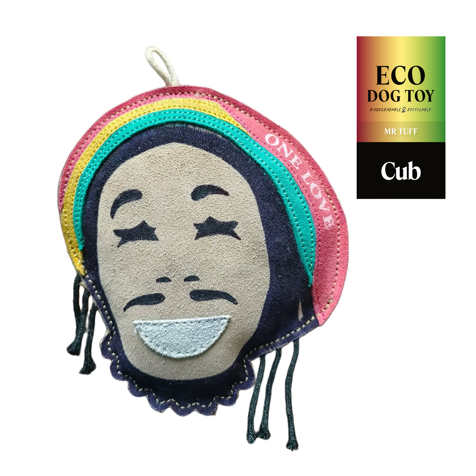 Cub Eco-Friendly Mr Tuff Dog Toy - Biodegradable & Recyclable Pet Accessories