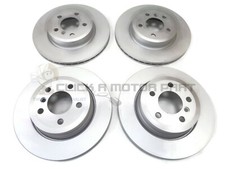 JUEGO DE DISCOS DE FRENO DELANTEROS Y TRASEROS BMW X3 2.0 2.5 3.0 E83 2004-2011 NUEVO