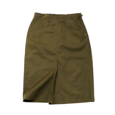 スカート REMAKE MILITARY LONG SKIRT REMAKE MILITARY LONG SKIRT – FUJI STORE