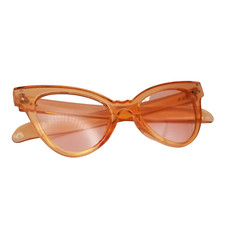 Fashion Sunglasses Light Orange with Gray Orange lenses