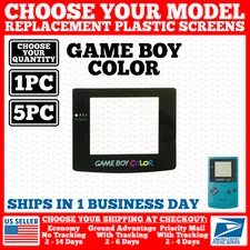 NEW Screen Lens for Nintendo Game Boy Color GBC Replacement Adhesive
