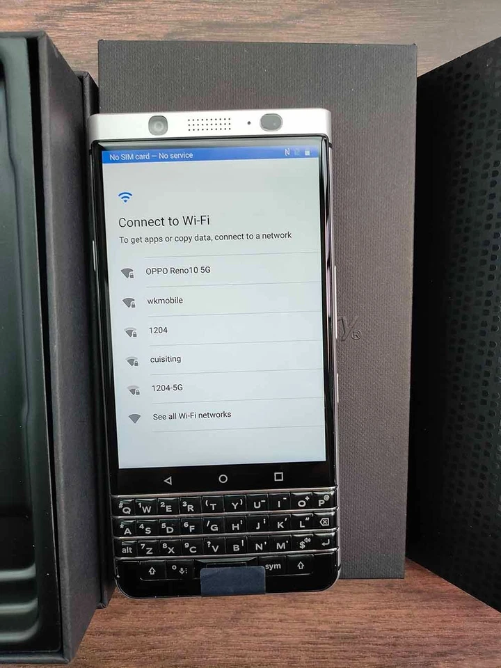 Teléfono BlackBerry KEYone nunca usado - 32 GB 64 GB - negro plateado (desbloqueado) 4G Foto 4 de 4