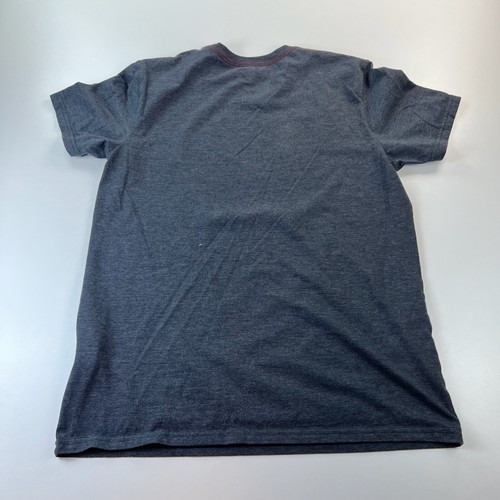 RVCA Shirt Adult Large Gray Vintage Dye Crew Neck Surfing Beach - Picture 7 of 7