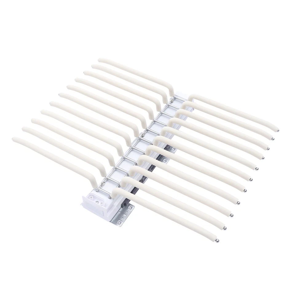 22 руки брюки стойка выдвижной из нержавеющей стали брюки стойка шкаф брюки вешалка бежевый - Изображение 4 из 4