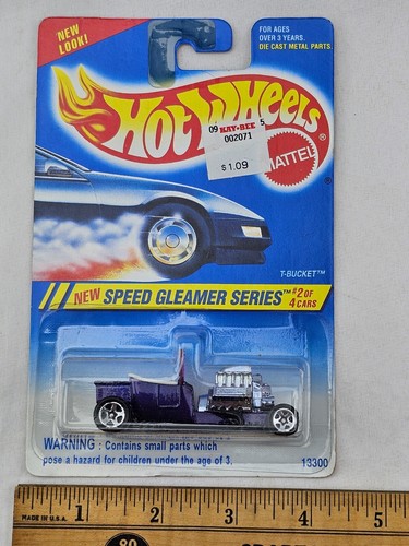 Hot Wheels Speed Gleamer Series #313 T-Bucket #2/4 motor cromado 13300 1995 - Imagen 3 de 10