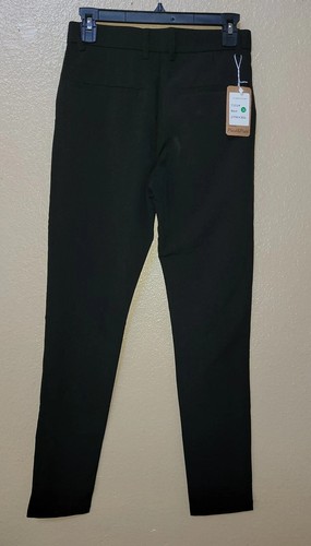 Plaid & Plain Men's Dress Pants Slim Fit Skinny Suit Pants, Skinny Pants (P) - Picture 5 of 13