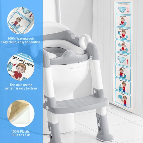 Potty Training Visual Schedule Independent Living Skills Step By Step Visual DP3 - Picture 17 of 24