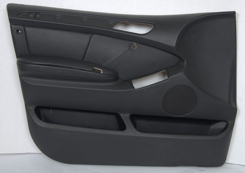 Genuine BMW E53 Door panel. Dakota leather. Black. Driver. Front 51417079847