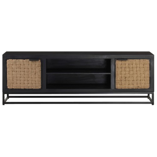 Madera Maciza de Mango Mueble para TV Soporte Sala Estar Armario vidaXL - Imagen 2 de 11