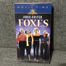 NEW & SEALED! Foxes (1980) VHS Jodie Foster MGM Movie Time Video Rare Oop Tape