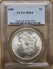 1880 Morgan Silver Dollar PCGS MS-64