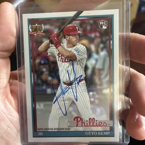 2026 Topps Series 1 Otto Kemp 1991 Topps Baseball Autographs (RAW)