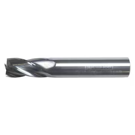 Micro 100 Gemm-040-4 Carb End Mill, 4.00Mm, 4Fl, Cc, Uncoated