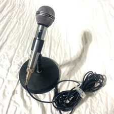 Recoton Power Drive MM-330 Dynamic Microphone 12' cord. TESTED. Stand not incld.
