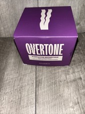 Overtone Purple For Brown Hair Coloring Conditioner - 8 oz SEALED