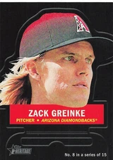 ZACK GREINKE 2016 TOPPS HERITAGE STAND UP #8