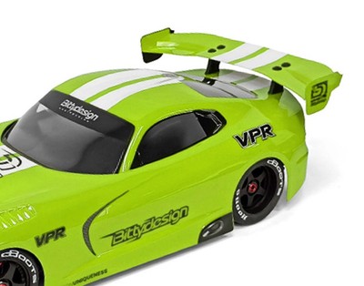 Bittydesign VPR Drag Racing Wing Set (Clear) [BDYDG-VPRW]
