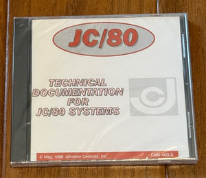 Johnson Controls Technical Documentation for JC/80 Systems,DVD, 1996