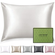 100 Silk Pillowcase - Mulberry Silk Pillow Cases, 22 Momme 6A Grade Fibers, Sil