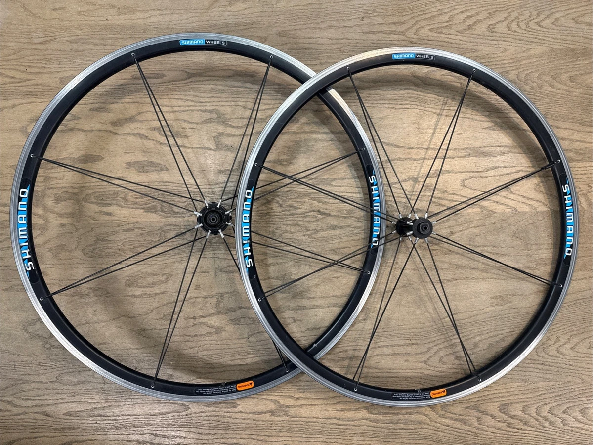 Shimano WH-R540 Road Bike Wheelset 700c 130/100mm QR 8-10s Rim