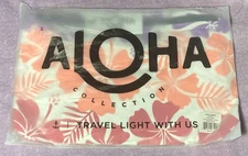 Maui Jim Aloha Collection Medium Mid Pouch Sunset Hawaiian Flowers NEW