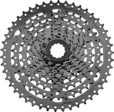 Microshift | Advent Cassette | 9 Speed | 11-46T | ED Black | 11-46t, 