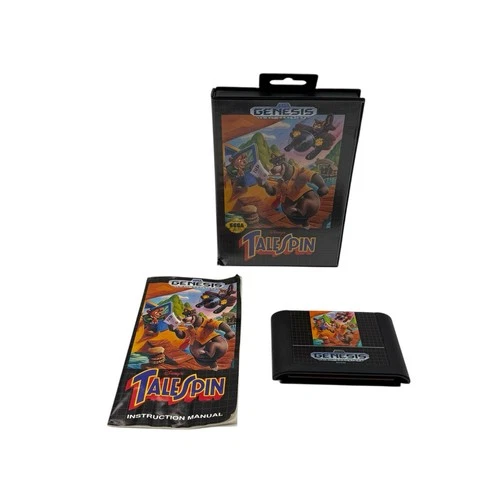 Walt Disney's Talespin Sega Genesis 1992 Complete CIB Tested