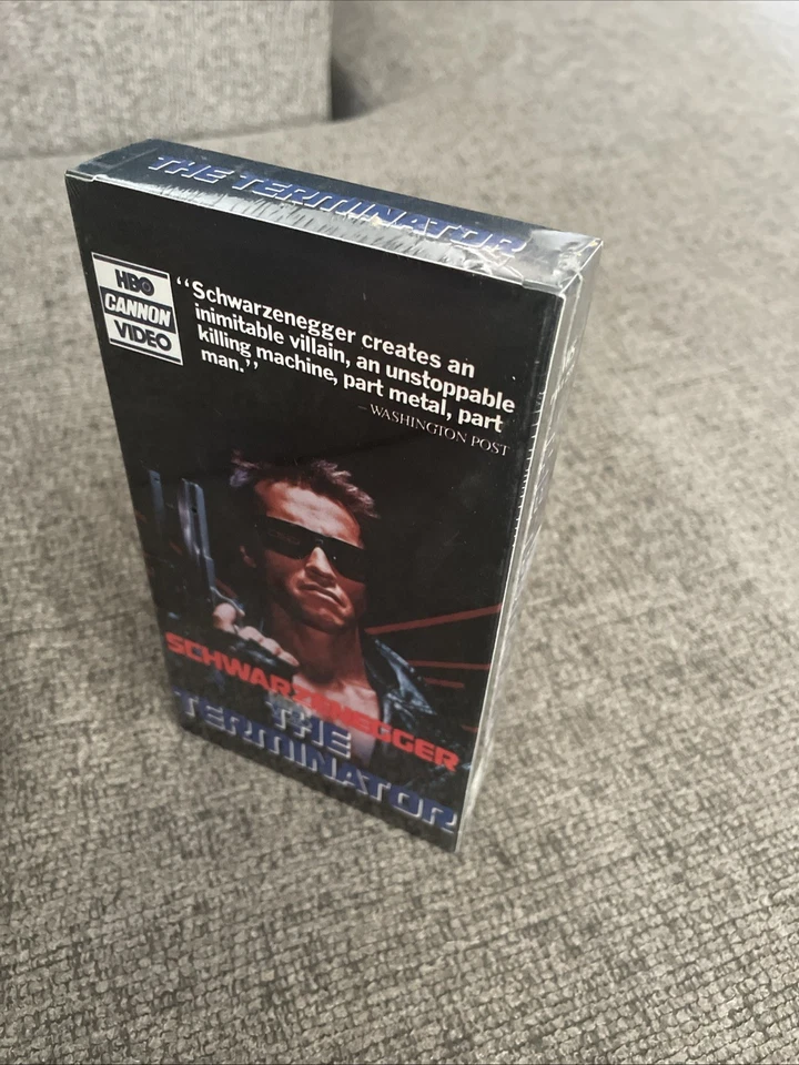The Terminator VHS Tape Sealed Foto 3 de 4