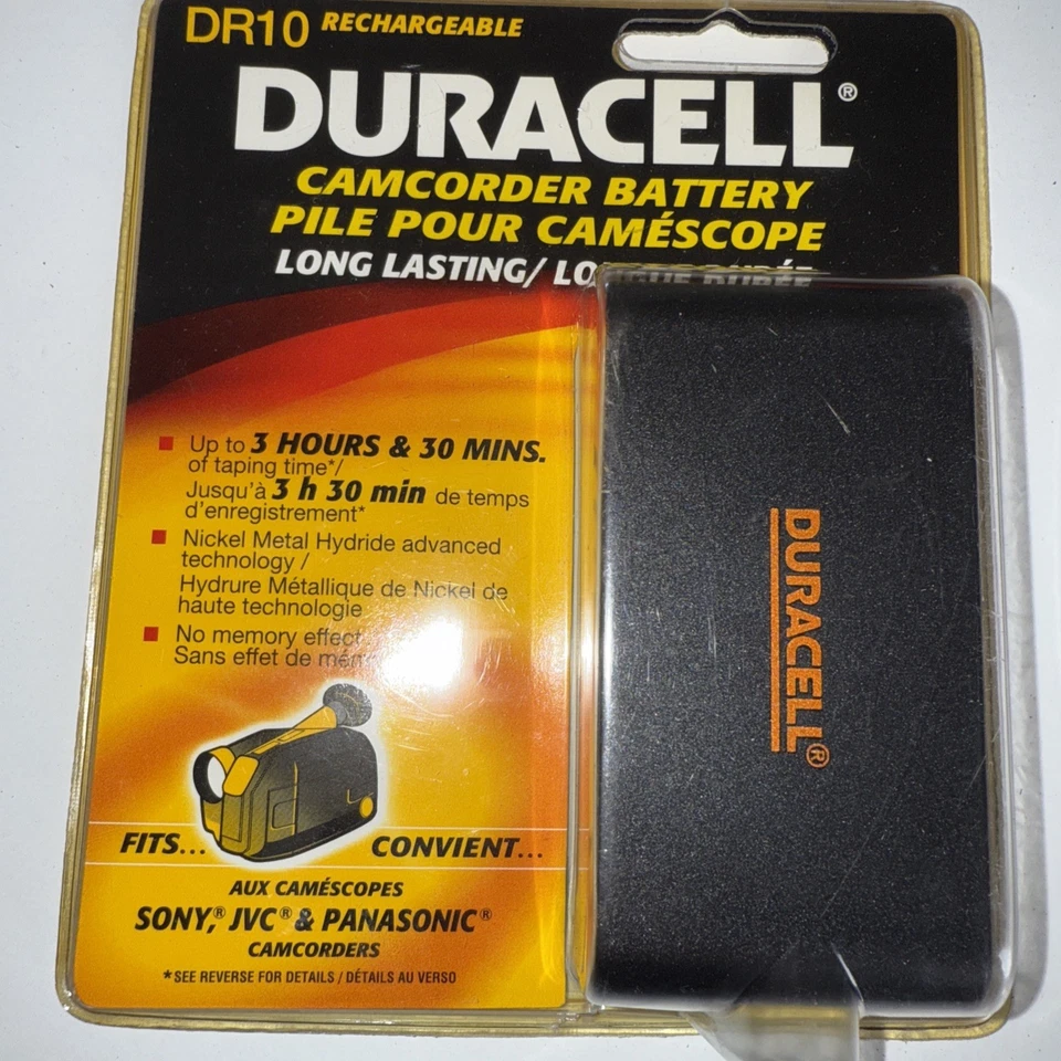 Batería recargable para videocámara Duracell DR10 NUEVA Foto 3 de 4