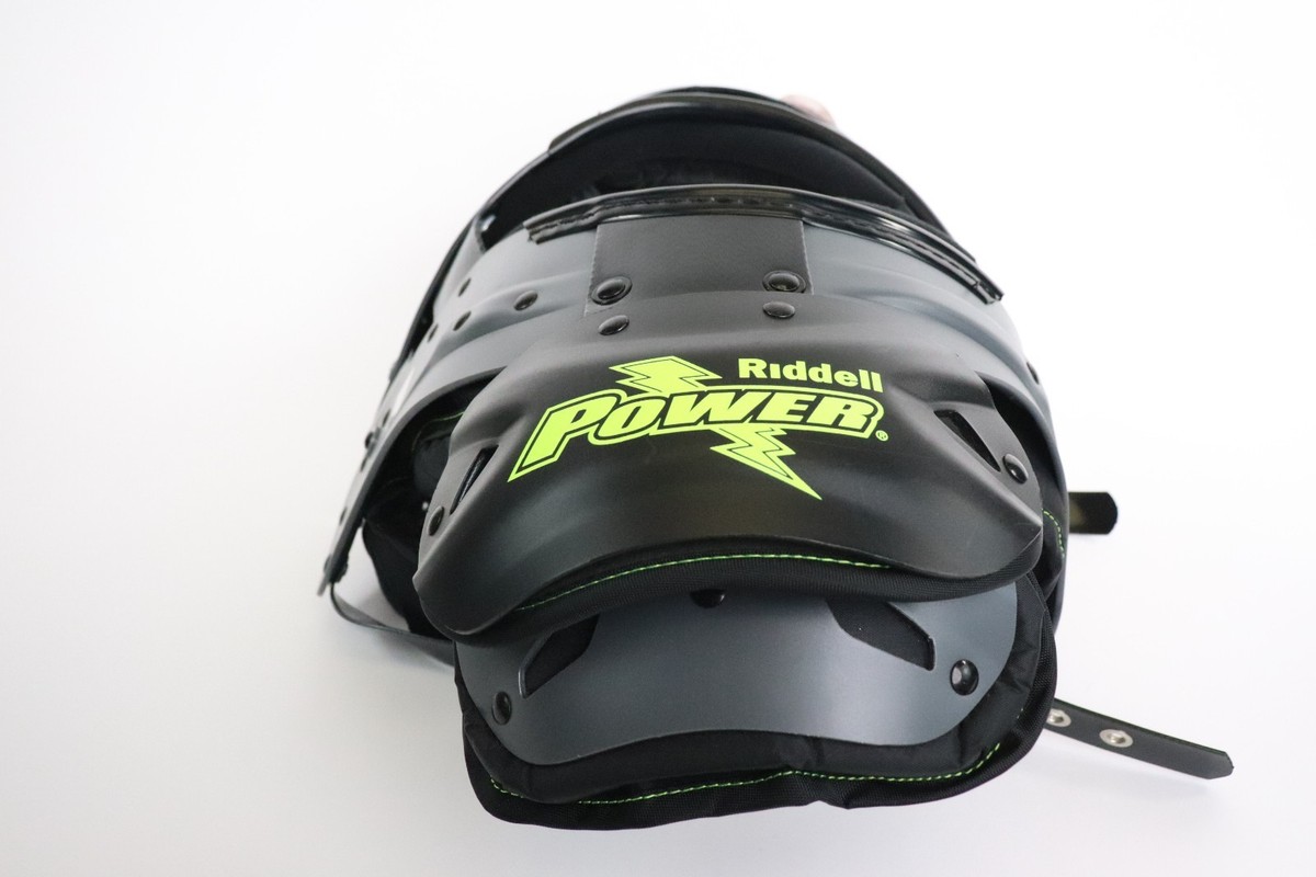 Riddell Power Amp Football Shoulder Pads w/ Backplate Adult XS