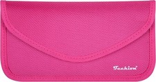 Faraday Bag For Car Keys RFID Signal Blocking Pouch Hot Pink RFID Signal Blocker