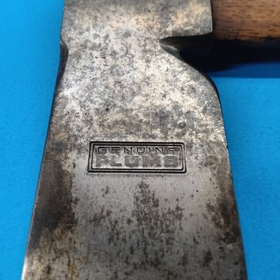 Genuine Plumb Hatchet Haines Pattern Milled Head Carpenter Crate Box Roof Style