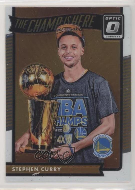 2016-17 Panini Donruss Optic The Champ is Here Stephen Curry #2 1v7