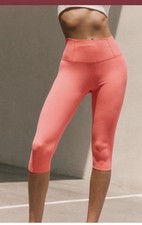 Free People/FP Movement Never Better Cropped Leggings Coral Small New* BA1409