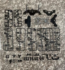 HPI Racing RS4 Electric Graphite Parts Lot CVD Shocks 1/10 RC Carbon Parts