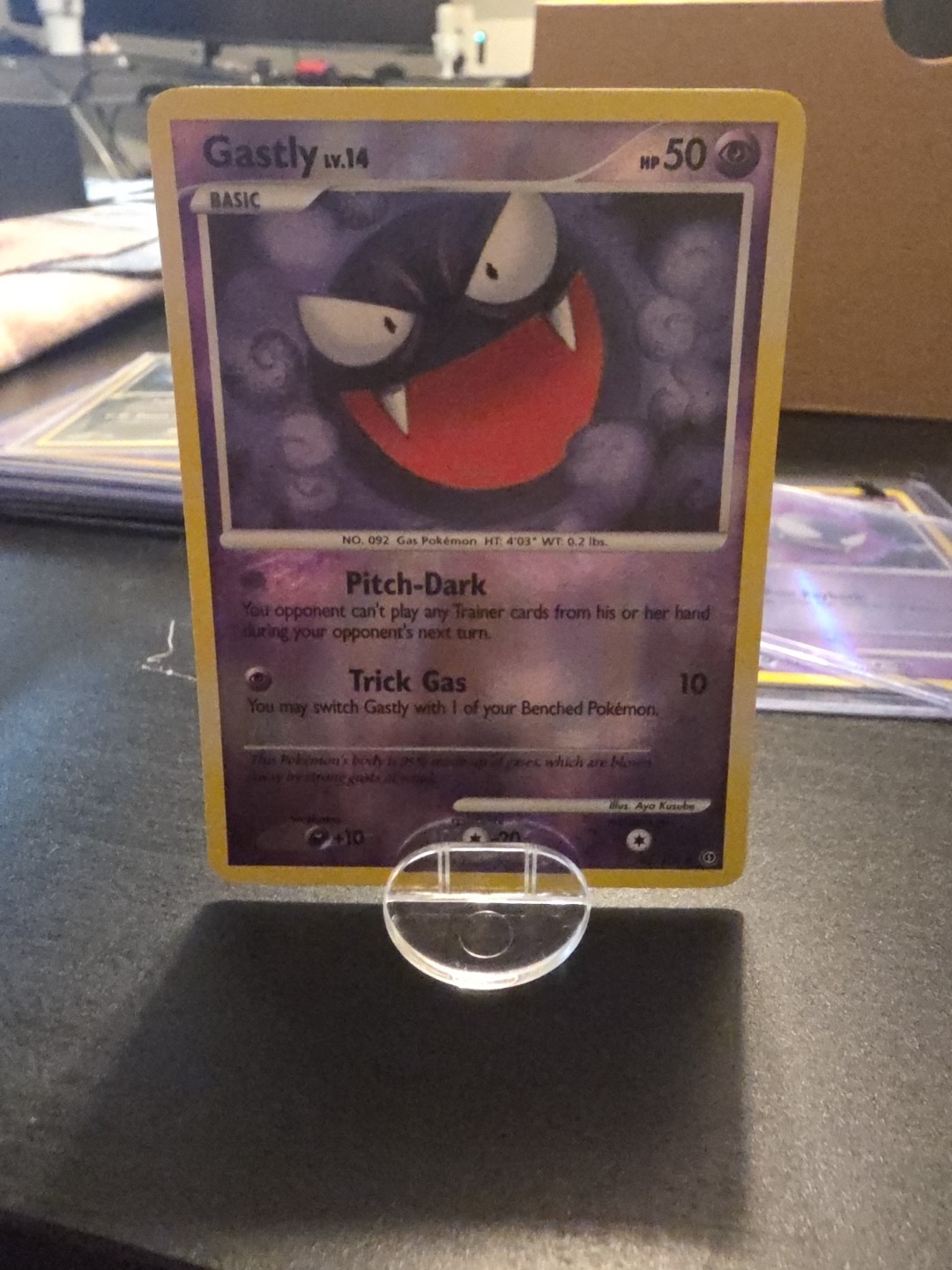 LP Gastly 62/100 Stormfront Reverse Holo