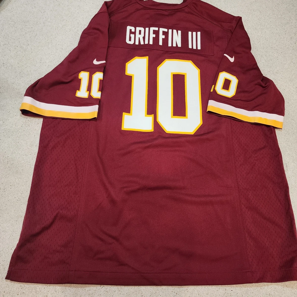 Nike On Field Washington Redskins Robert Griffin III #10 Jersey