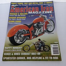 AMERICAN IRON MAGAZINE, FEBRUARY 2010, HARLEY POWER: CAM INSTALL ADDS 12 HORSES!