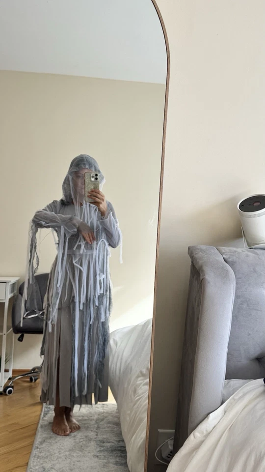 Haunted Beauty Ghost Spirit Girls Child Costume Size Large 10-12 - Image 3 of 4