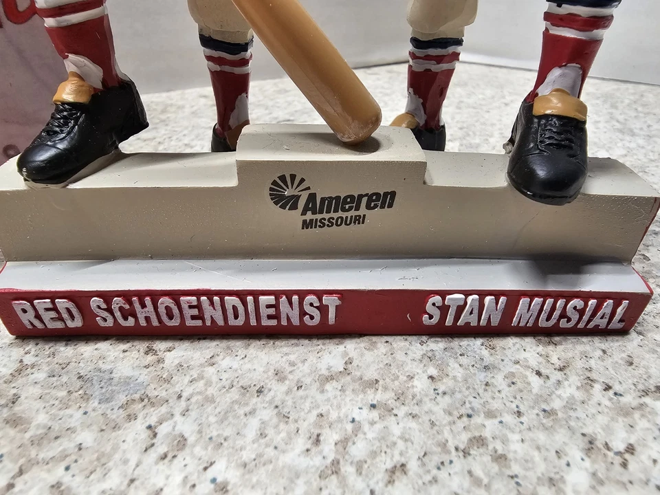 Stan Musial & Red Schoendienst St Louis Cardinals MLB 2019 SGA Bobblehead NIB - Image 3 of 4