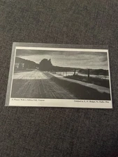 Postcard: Dirt Road  A Pleasant Walk in ~ Bellows Falls, Vermont VT