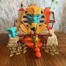 Fisher-Price Imaginext Serpent Strike Pyramid Playset Egypt Light, Sounds,ExTraS