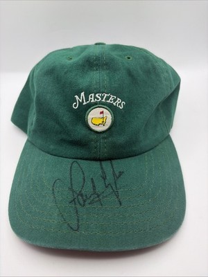 Vintage NWT Masters Golf Strapback Hat American Needle Sandy Lyle Autographed